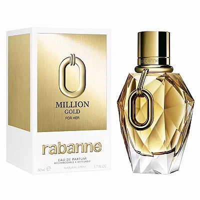 Million Gold For Her Paco Rabanne Eau de Parfum - Perfume Feminino