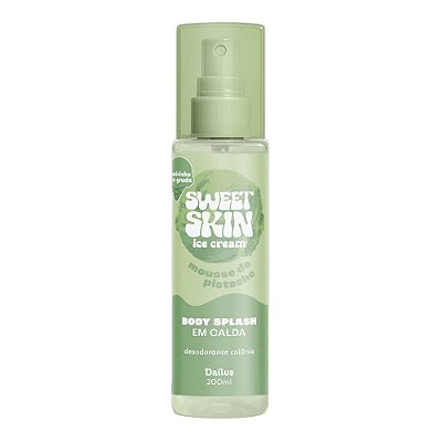 Body Splash em Calda Mousse de Pistache Sweet Skin Ice Cream - Dailus