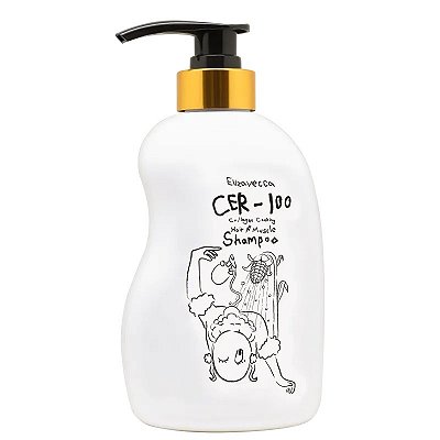 Shampoo Fortalecedor CER-100 Colágeno A+ Muscle 500ml - Elizavecca