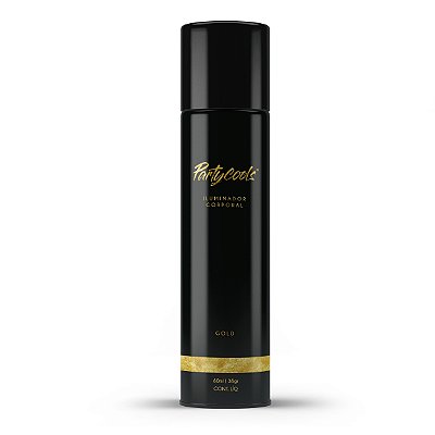 Mini Iluminador em Spray Gold (Dourado) 60ml - Party Cools