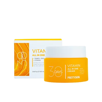 Hidratante 30 Days All In One Vitamin Cream 100ml - Prettyskin