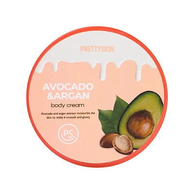 Hidratante Corporal Avocado e Argan Cream 300ml - Prettyskin