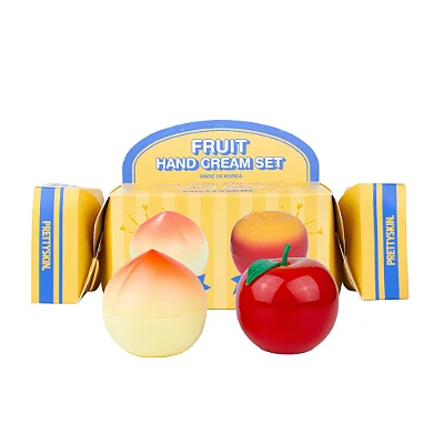Kit Creme para Mãos Pêssego e Maçã - Prettyskin