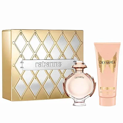 Kit Coffret Olympea Paco Rabanne Eau de Parfum 50ml + Hidratante 100ml