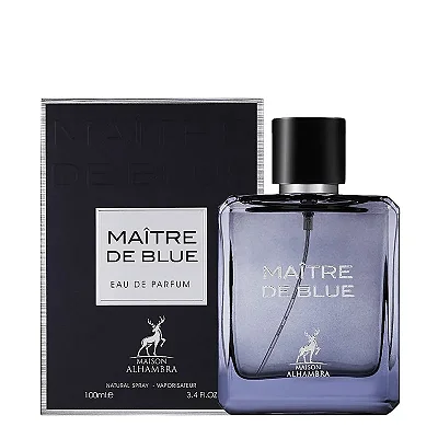 Maître de Blue Maison Alhambra Eau de Parfum 100ml - Perfume Árabe Masculino