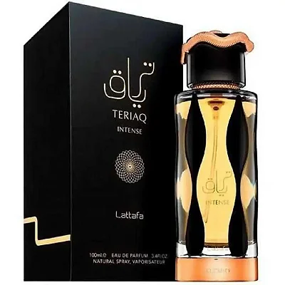 Teriaq Intense Lattafa Eau de Parfum 100ml - Perfume Árabe Unissex