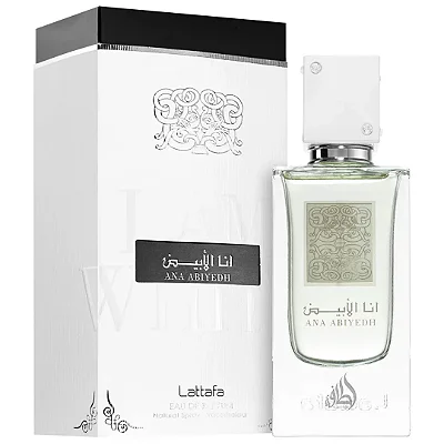 Ana Abiyedh Lattafa Eau de Parfum 60ml - Perfume Árabe Unissex