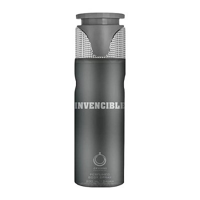 Body Spray Árabe Masculino Invencible 200ml - Orygens