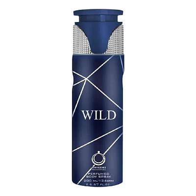 Body Spray Árabe Masculino Wild 200ml - Orygens