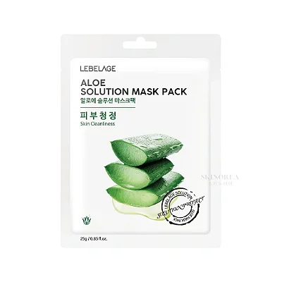 Máscara Facial de Aloe Solution Mask - Lebelage