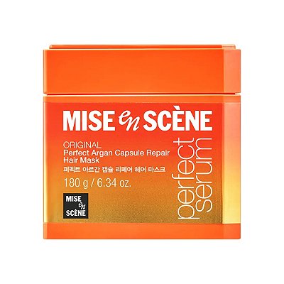Máscara Capilar Perfect Serum Argan Capsule Repair Hair Mask 180g - Mise en Scene