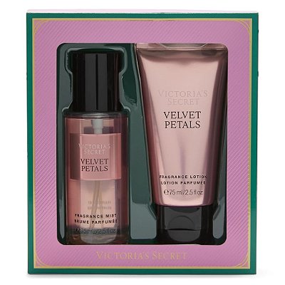 Kit Mini Splash e Hidratante Velvet Petals - Victoria's Secret