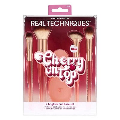 Kit de Pincéis Cherry On Top - Real Techniques