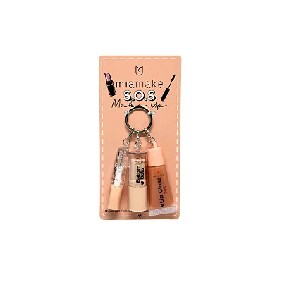 Kit Chaveiro SOS Makeup Nude - Mia Make