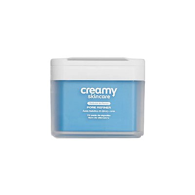 Toner Pads Pore Refiner Suavizador de Poros 70un - Creamy Skincare