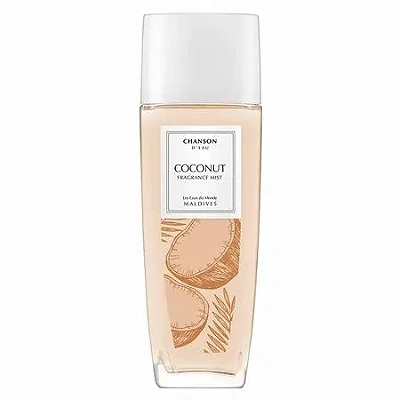Body Splash e Perfume de Cabelo D'Eau Coconut Feminino 75ml - Chanson
