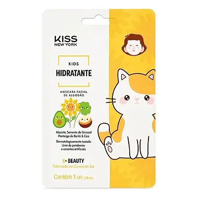 Máscara Facial para Crianças Kids Hidratante - Kiss New York
