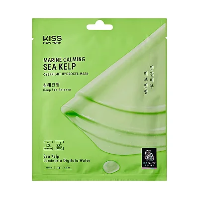 Máscara Facial de Hidrogel Marine Calming Sea Kelp - Kiss New York