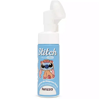 Espuma de Limpeza Facial Stitch Capy Vibes 150ml - Fenzza