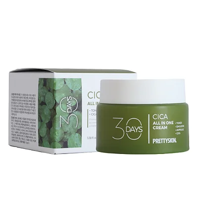 Hidratante 30 Days All In One Cica Cream 100ml - Prettyskin