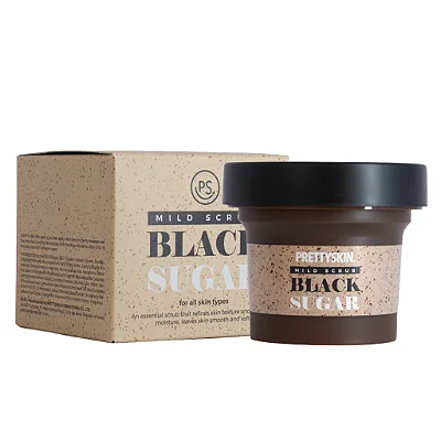 Esfoliante Facial Mild Scrub Black Sugar 100g - Prettyskin