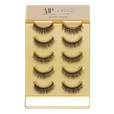 Cartela de Cílios Radiance Wish Pro 5 pares - Michelly Palma
