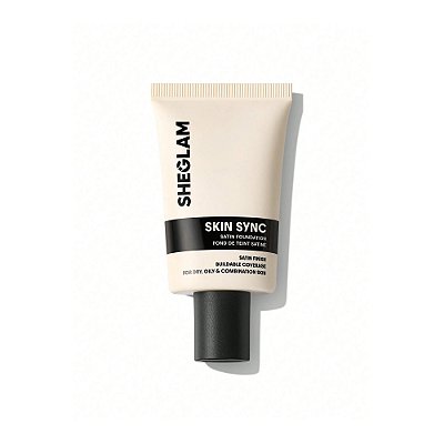 Base Acetinada Skin Sync Satin - SHEGLAM