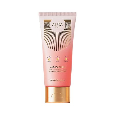 Hidratante Corporal Body Lotion Aurora Shine 200ml - Aura Beauty