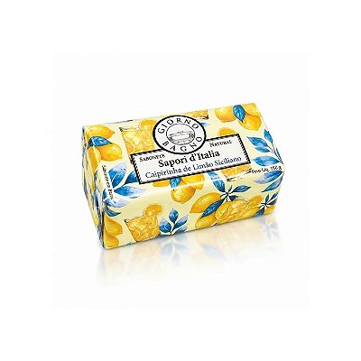 Sabonete em Barra Sapori d'Italia Caipirinha de Limão Siciliano 180g - Giorno Bagno