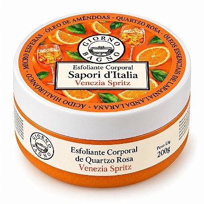 Esfoliante Corporal Sapori d'Italia Venezia Spritz 200g - Giorno Bagno