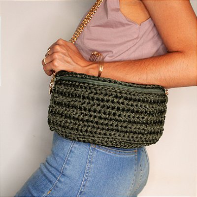 Pochete Ana Verde Musgo