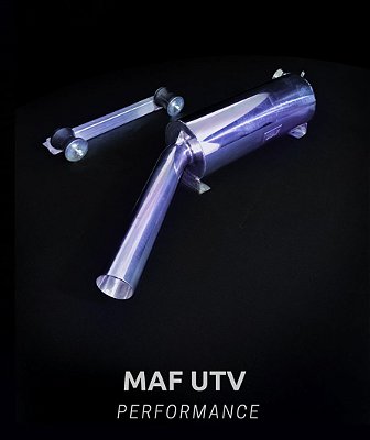 Escapamento Inox MAF Performance UTV Can-Am