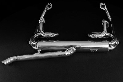 Escapamento Inox Maf Fusca Bizzorão  modelo Porsche 37mm