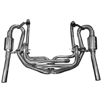 Escapamento Inox Maf Puma / Brasília - Saída Dupla