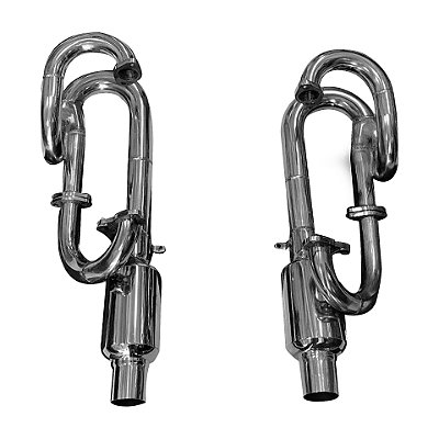 Escapamento Inox Maf Buggy, Brasilia, Gurgel, Bianco,..