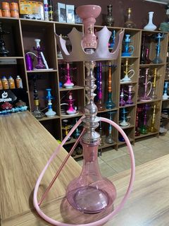 KIT NARGUILE HOOKAH KING ROYALE - ROSE
