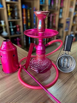 NARGUILE ANUBIS COMPLETO - ROSA
