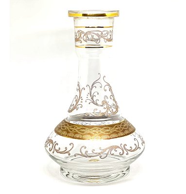 VASO NARGUILE HOT HOOKAH 26CM - TRANSPARENTE