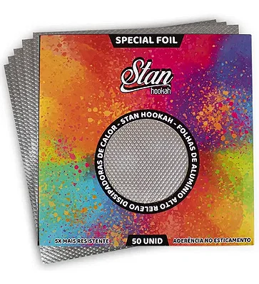Papel Aluminio Stan Foil - 50 Folhas
