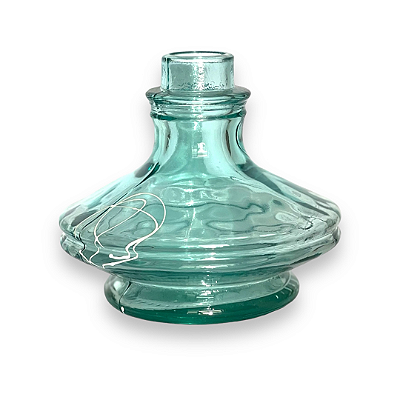VASO PARA NARGUILE PEQUENO ALADIN - AZUL BEBÊ