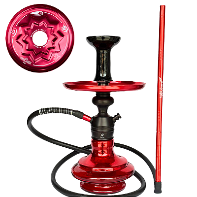 Narguile Completo Trinto Zip - Vermelho (Black Friday)