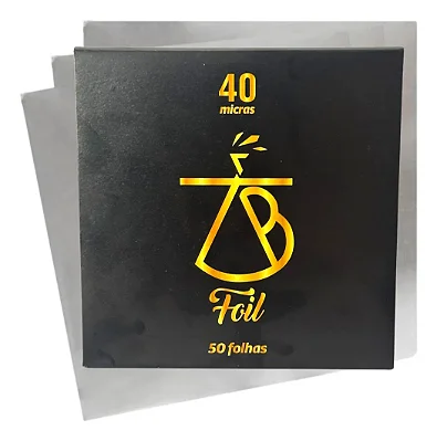 Papel Aluminio Para Narguile - TB 50 Folhas