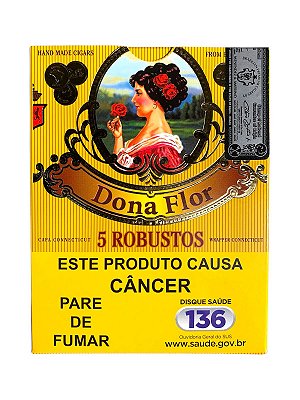 Charuto Dona Flor 5 Robustos