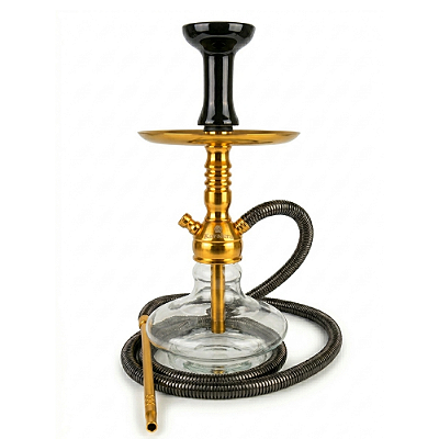 Kit Narguile Kavalera Completo - Dourado