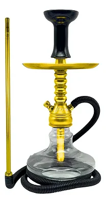 Kit Narguile Horse Completo - Dourado