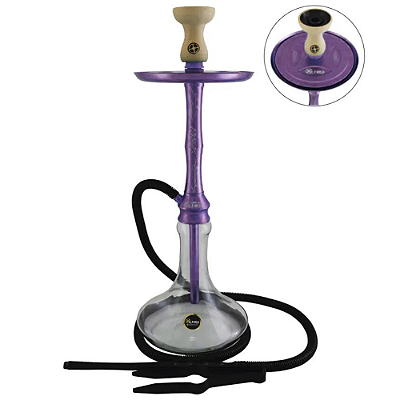 Narguile Al Farid Storm - Roxo