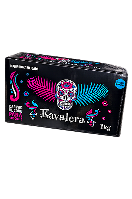 CARVÃO DE COCO HEXAGONAL KAVALERA