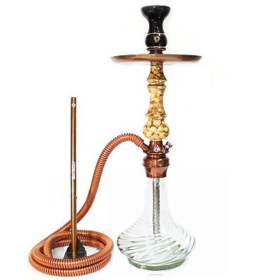 NARGUILE AMAZON FUTURE - BRONZE/ PIOPPO/ TWIST
