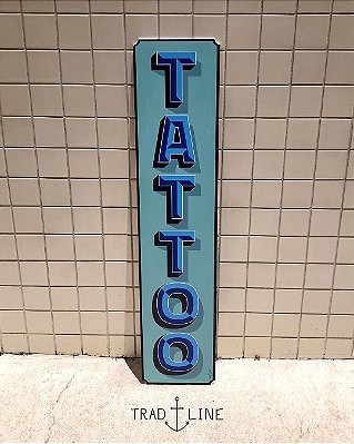 Tattoo Sign PVC 2