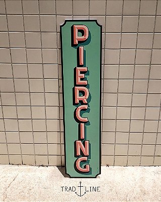 Piercing Sign PVC 1